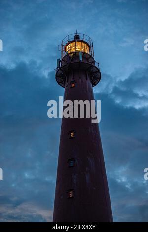 Phare, Andenes, Norvège Banque D'Images