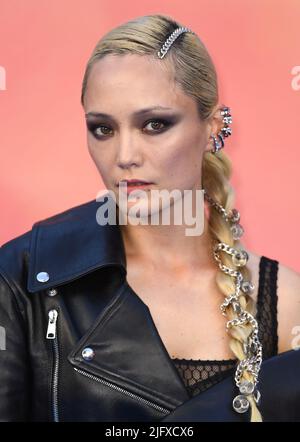 5 juillet 2022. Londres, Royaume-Uni. POM Klementieff arrivant au Royaume-Uni Gala screening de Thor: Love and Thunder, Leicester Square, Londres. Crédit : Doug Peters/EMPICS/Alamy Live News Banque D'Images