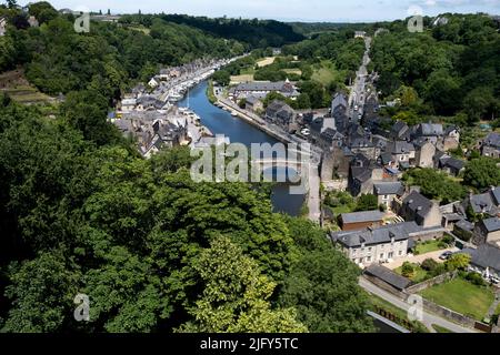 France, Bretagne, Dinan, juin 2021. Illustration de la vie quotidienne en Bretagne. Photo de Martin Bertrand. France, Bretagne, Dinan, juin 2021. Ilustr Banque D'Images