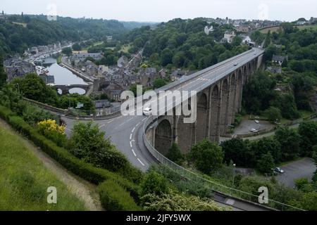 France, Bretagne, Dinan, juin 2021. Illustration de la vie quotidienne en Bretagne. Photo de Martin Bertrand. France, Bretagne, Dinan, juin 2021. Ilustr Banque D'Images