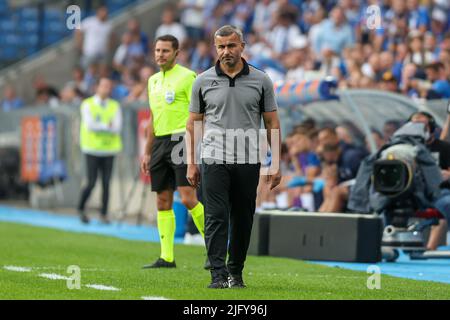 Poznan, Pologne. 06th juillet 2022. GURBAN Gurbanov lors du match de qualification de la Ligue des champions de l'UEFA 1st entre Lech Poznan et Qarabag FK sur 5 juillet 2022 à Poznan, en Pologne. (Photo de Pawel Jaskolka/PressFocus/SIPA USA) France OUT, Pologne OUT Credit: SIPA USA/Alay Live News Banque D'Images