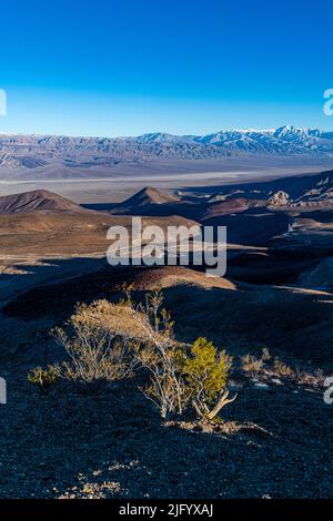 Vue sur Death Valley, Californie, États-Unis d'Amérique, Amérique du Nord Banque D'Images