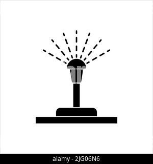 Icône de l'arroseur d'eau, Agriculture d'incendie Illustration du vecteur de l'arroseur d'eau Illustration de Vecteur