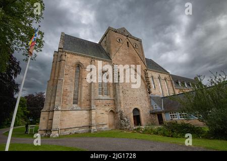 Abbaye de Pluscarden, près d'Elgin, Moray, Écosse, Royaume-Uni Banque D'Images