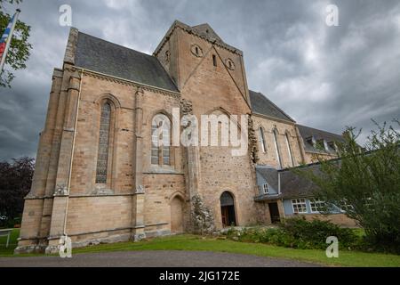 Abbaye de Pluscarden, près d'Elgin, Moray, Écosse, Royaume-Uni Banque D'Images