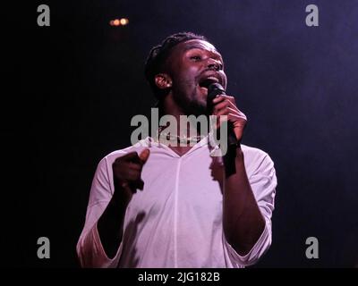 Vérone, Italie. 04th juillet 2022. Eric Burton pendant les Pumas noirs - festival de rumeurs -, concert de musique à Vérone, Italie, 04 juillet 2022 crédit: Agence de photo indépendante/Alamy Live News Banque D'Images