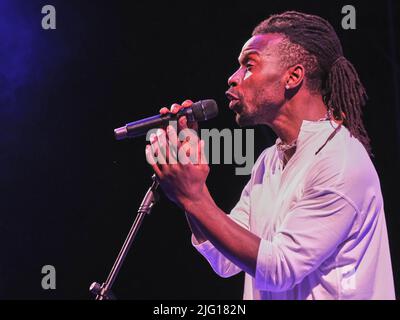 Vérone, Italie. 04th juillet 2022. Eric Burton pendant les Pumas noirs - festival de rumeurs -, concert de musique à Vérone, Italie, 04 juillet 2022 crédit: Agence de photo indépendante/Alamy Live News Banque D'Images