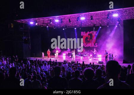 Vérone, Italie. 04th juillet 2022. Pumas noirs pendant les Pumas noirs - festival de rumeurs -, concert de musique à Vérone, Italie, 04 juillet 2022 crédit: Agence de photo indépendante/Alamy Live News Banque D'Images