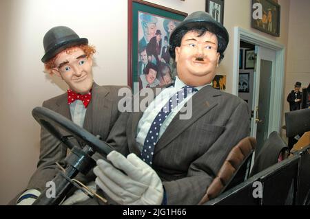 Laurel and Hardy Museum in Harlem GA Géorgie Banque D'Images