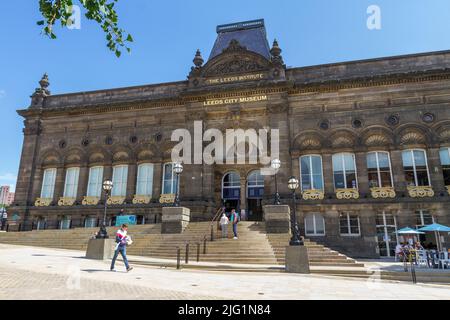 Leeds City Museum dans le centre-ville de Leeds, West Yorkshire, Royaume-Uni. Banque D'Images