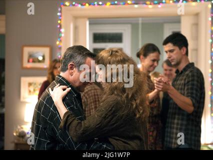 ROBIN WILLIAMS, MELISSA LEO, SUTTON FOSTER, HAMISH LINKLATER, L'HOMME PLUS À Brooklyn, 2014 Banque D'Images