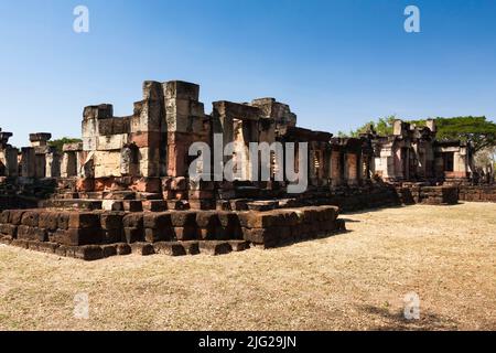 Prasat Hin Wat Phanom WAN, temple bouddhiste au sanctuaire khmer, Nakhon Ratchasima(Korat), ISAN(Isaan), Thaïlande, Asie du Sud-est, Asie Banque D'Images