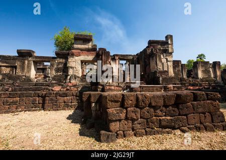 Prasat Hin Wat Phanom WAN, temple bouddhiste au sanctuaire khmer, Nakhon Ratchasima(Korat), ISAN(Isaan), Thaïlande, Asie du Sud-est, Asie Banque D'Images