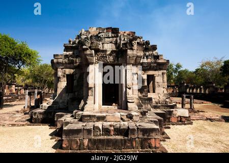 Prasat Hin Wat Phanom WAN, temple bouddhiste au sanctuaire khmer, Nakhon Ratchasima(Korat), ISAN(Isaan), Thaïlande, Asie du Sud-est, Asie Banque D'Images