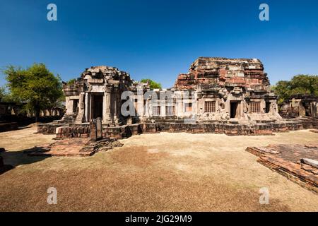 Prasat Hin Wat Phanom WAN, temple bouddhiste au sanctuaire khmer, Nakhon Ratchasima(Korat), ISAN(Isaan), Thaïlande, Asie du Sud-est, Asie Banque D'Images