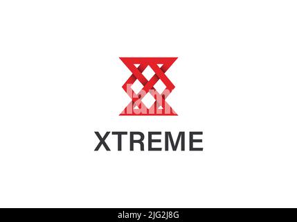 modèle de conception de logo vectoriel abstrait Illustration de Vecteur