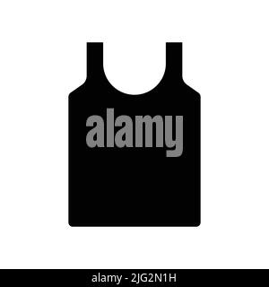 Icône sous-maillot. Convient aux vêtements ICON. Style d'icône solide, glyphe. Conception simple modifiable Illustration de Vecteur