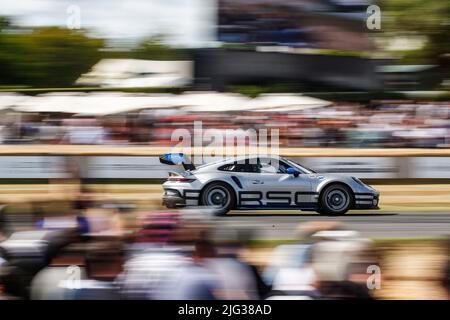 Porsche au Goodwood Festival of Speed 2022, Porsche 911 GT3 Cup Adam Smalley (GBR) Banque D'Images