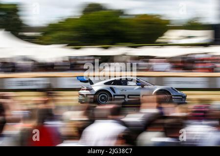 Porsche au Goodwood Festival of Speed 2022, Porsche 911 GT3 Cup Adam Smalley (GBR) Banque D'Images