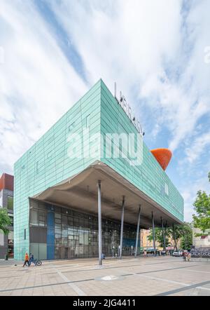 Londres, Angleterre, Royaume-Uni - Peckham Library by will Alsop Banque D'Images