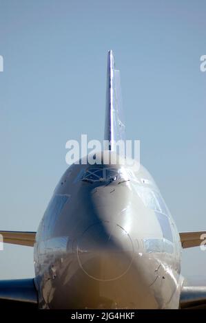 Les avions de ligne de haute époque garés à l'aéroport de Mojave en Californie en attente d'être réparés et remis à neuf pour être réutilisés comme fret et autres Banque D'Images