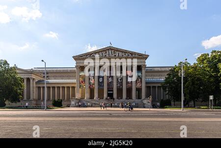 Le Musée des Beaux-Arts de Budapest, Hongrie Banque D'Images