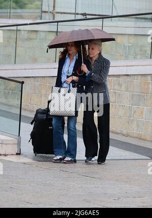 Venise, Italie. 07th juillet 2022. Benedetta et Marina Cicogna crédit: Agence de photo indépendante/Alamy Live News Banque D'Images