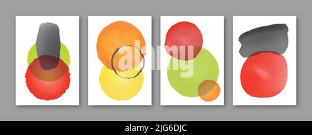 Style aquarelle de l'affiche au format vectoriel Illustration de Vecteur