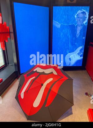 THE ROLLING STONES UK CARNABY ST. STOCKER Banque D'Images