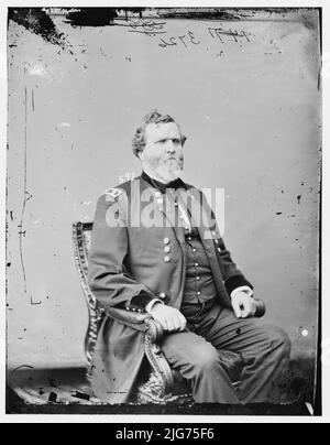 Général George Henry Thomas, États-Unis, entre 1860 et 1875. [Général dans l'Armée de l'Union]. Banque D'Images