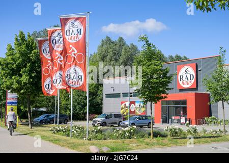 Radhaus, Wetzlarer Strasse, Babelsberg, Potsdam, Brandebourg, Allemagne Banque D'Images