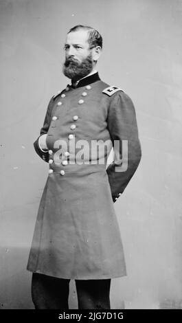 Général Fitz John porter, États-Unis, entre 1855 et 1865. Banque D'Images