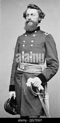 Général Stoneman ?, entre 1855 et 1865. [Officier de cavalerie et politicien]. Banque D'Images