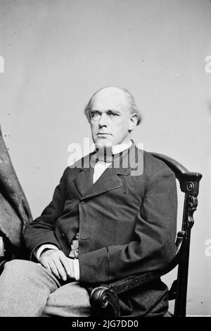 L'honorable Salmon P. Chase, entre 1855 et 1865. [Homme politique, avocat]. Banque D'Images