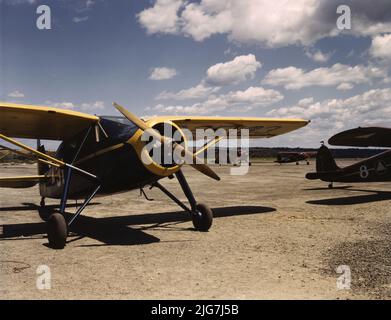 Base de patrouille aérienne civile, Bar Harbor, Maine. Banque D'Images