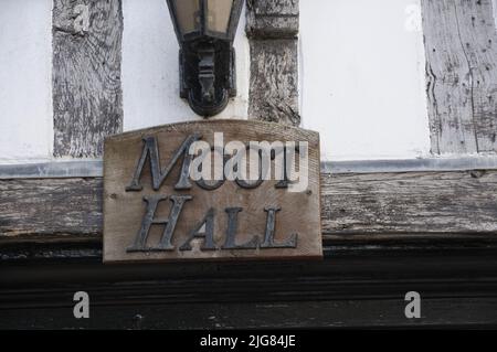 Moot Hall, Steeple Bumpstead, Essex Banque D'Images