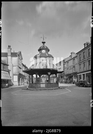 Market Cross, Market place, North Walsham, North Norfolk, Norfolk, 1947. La Croix du marché, vue de l'ouest. Banque D'Images