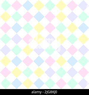 Arrière-plan sans couture à motif coloré d'Argyle. Illustration vectorielle. Illustration de Vecteur