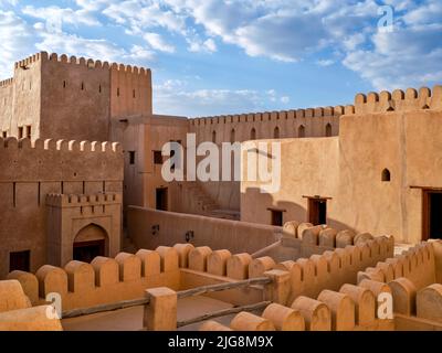 Fort Nizwa, Oman Banque D'Images