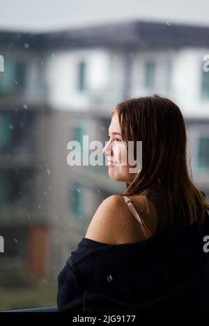 Avertissement de tornade Banque D'Images