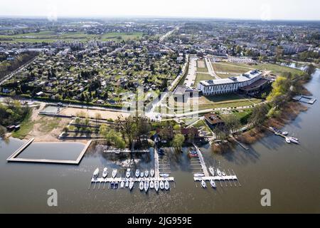 Europe, Pologne, Voïvodeship de Warmian-Masurien, lac Ilawa-Jeziorak Banque D'Images