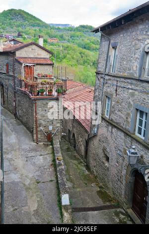 Casola en Lunigiana est une commune italienne de la province de Massa-Carrara dans la région Toscane Banque D'Images