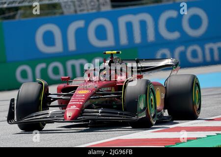 08.07.2022, Red Bull Ring , Spielberg, Formula 1 BWT Grosser Preis von Österreich 2022 , im Bild Carlos Sainz Jr. (ESP), Scuderia Ferrari Banque D'Images
