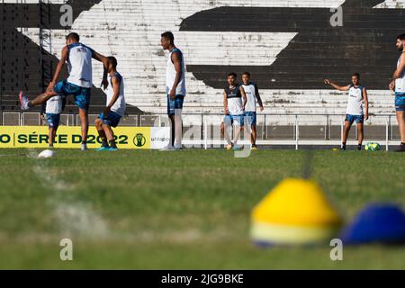 Limeira, Brésil. 08th juillet 2022. SP - Limeira - 07/08/2022 - ENTRAÎNEMENT, INTER DE LIMEIRA - équipe Inter de Limeira pendant l'entraînement au stade Major Levy Sobrinho, à Limeira. Photo: Roberto Gardinalli/AGIF/Sipa USA crédit: SIPA USA/Alay Live News Banque D'Images