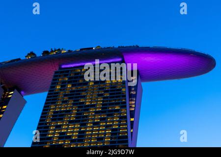 Marina Bay Sands, Singapour Banque D'Images