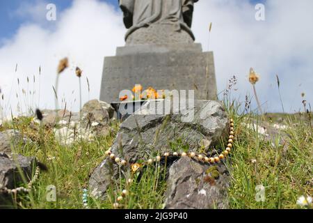 Moment de prière, Comté de Kerry, Irlande Banque D'Images