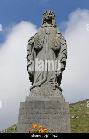 Moment de prière, Comté de Kerry, Irlande Banque D'Images