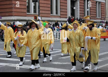 Clowns du défilé Macy's Thanksgiving Day Parade Banque D'Images