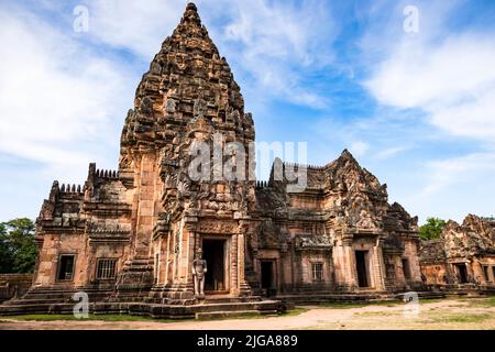 Prasat Hin Khao Phanom Rung, temple khmer, Buri RAM, Buriram, ISAN(Isaan), Thaïlande, Asie du Sud-est, Asie Banque D'Images