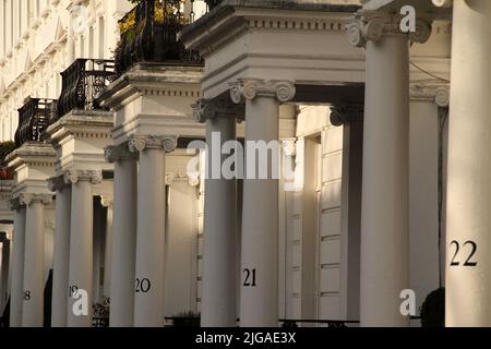 Vue extérieure sur un vieux bâtiment de Londres Banque D'Images